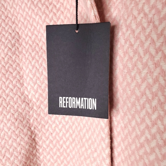 NEW RARE Reformation Lucille Pea Coat Jacket - Picture 7 of 7